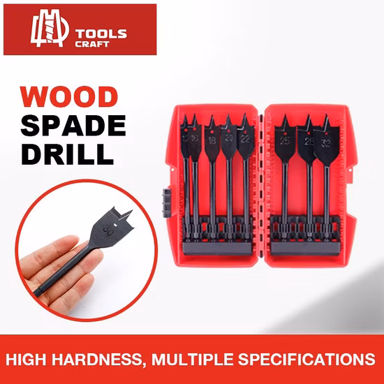 Professional Hex Shank Spade Flat Wood Drill Bit for Wood Cutting Drilling