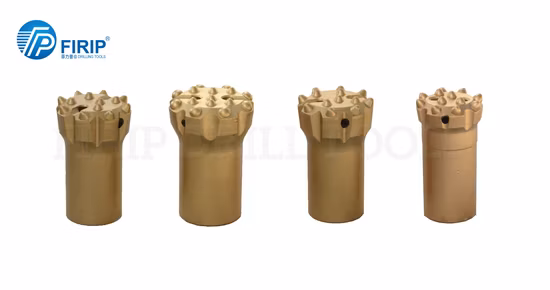 Ferramentas de perfuração de tomada de fábrica DTH Hammer Bore Bits Mineração Rock Carbide Ballistic Thread Broca Bit